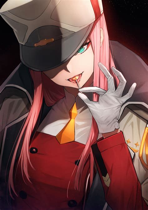 Zero Two Hd Iphone Wallpapers Wallpaper Cave