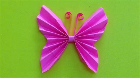 How To Make A Paper Butterfly Easy Origami Butterflies For Beginners
