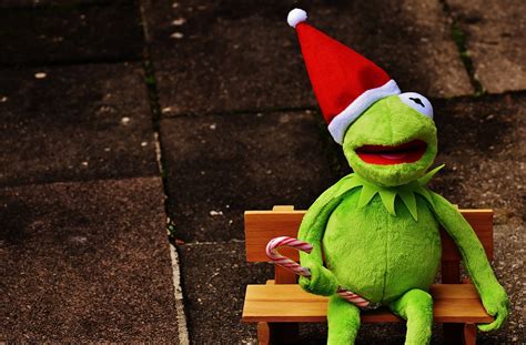 Kermit Frog Christmas Santa · Free Photo On Pixabay