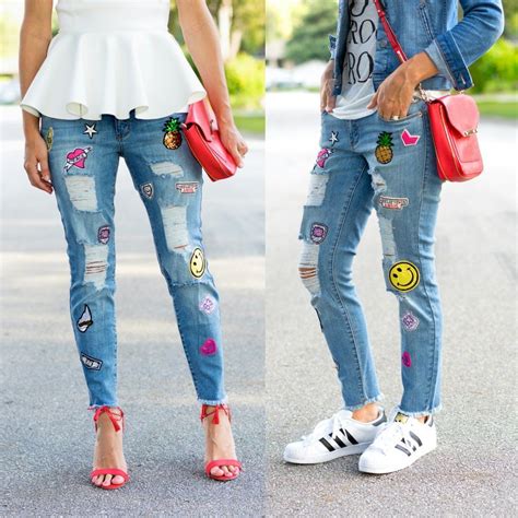 How To Fix Your Jeans Using Patches