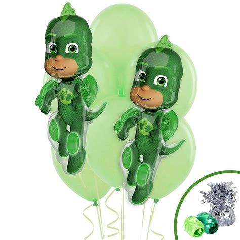 Pj Masks Gekko Jumbo Balloon Bouquet