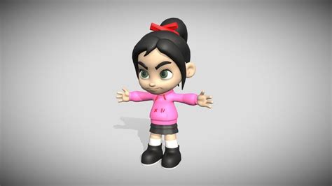 Vanellope 3d Models Sketchfab