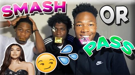 smash or pass youtuber edition ft joshandrashade youtube