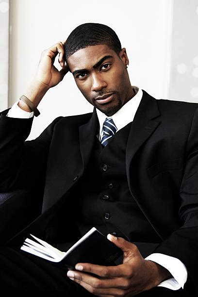 Handsome African American Male Suit Stock Photos Pictures And Royalty