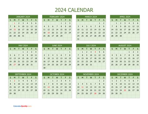 2023 Calendar 2024 Printable Word Calendar Printables