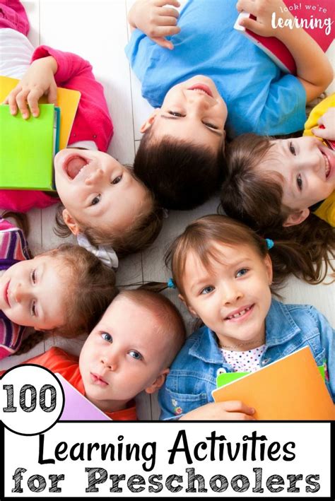 100 Fun Learning Activities For Preschoolers Preschool Activities