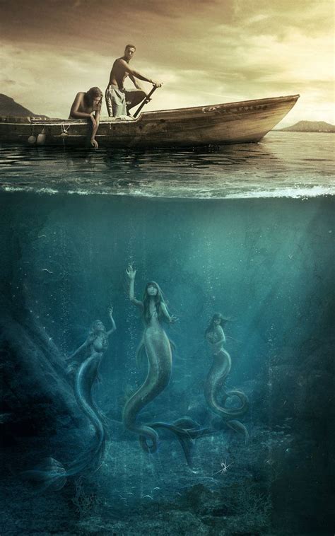 Beautiful But Deadly Mermaid Art Fantasy Portraits Mermaids Mermen