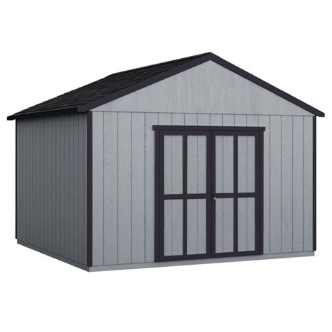 Handy Home Sequoia 12x12 Wood Storage Shed W Floor Barn Style 18203 7