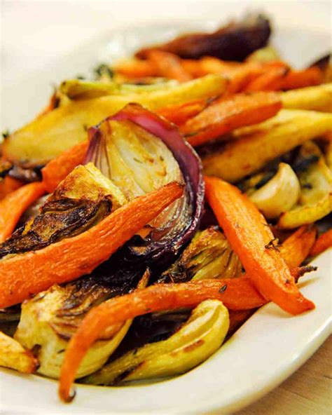 Something inviting to bring to the table! Roasted Vegetables Recipe | Martha Stewart