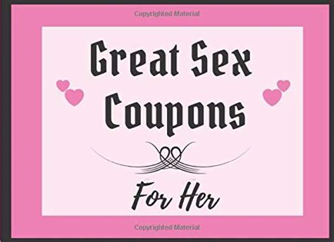 Great Sex Coupons For Her Kinky Coupons Book For Hersexy Sex Vouchers