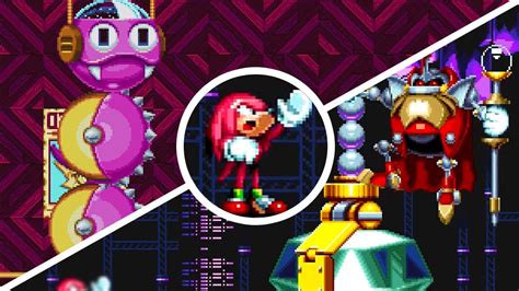 Sonic Mania Pc Knuckles Exclusives Bosses 1080p60 Youtube