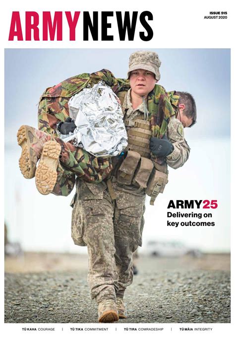 New Zealand Army Army News Issue 515 August 2020 By New Zealand