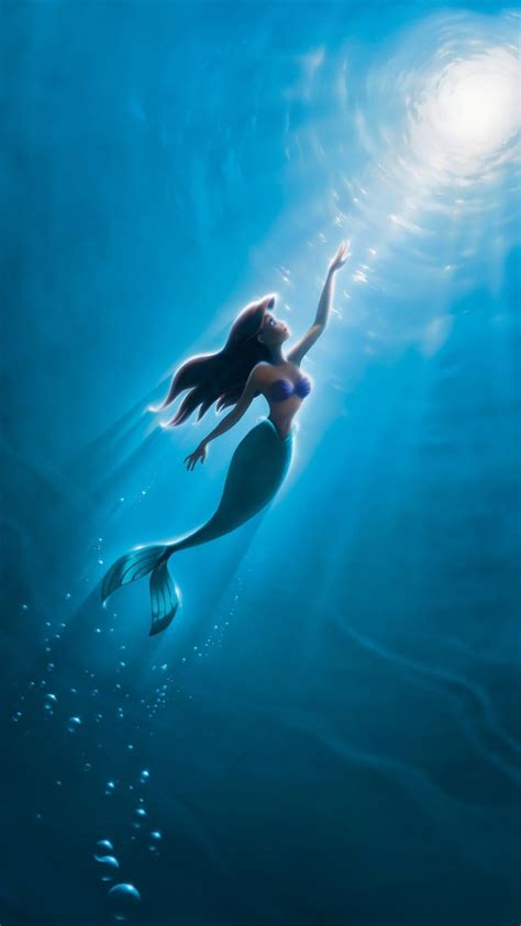 Little Mermaid And Moana Wallpapers Wallpaper Cave