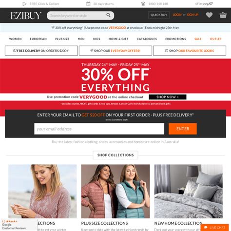 30 Off Everything Ezibuy Some Exclusions Apply Ozbargain