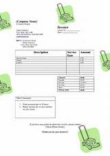 Landscape Maintenance Invoice Template Images