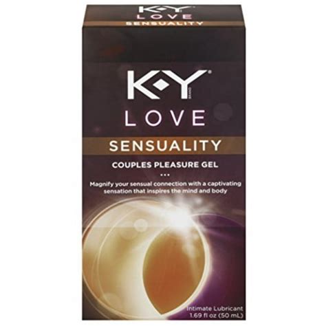 K Y Love Sensuality Couples Pleasure Gel Intimate Lubricant 169 Oz Pack Of 3