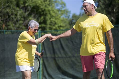 Annual Team Tennis event mixes competition and fun - The Chautauquan Daily