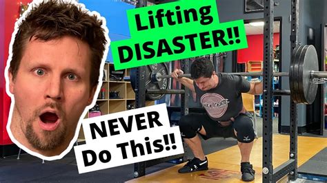 Disastrous Weight Lifting Accident Dont Let This Happen Youtube