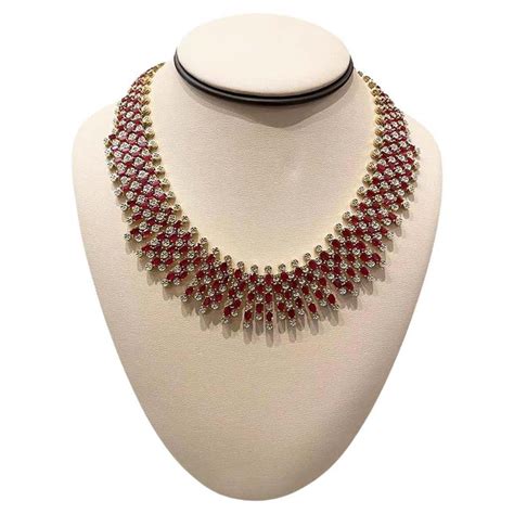 Magnificent Early Victorian Diamond Fringe Necklace At 1stdibs