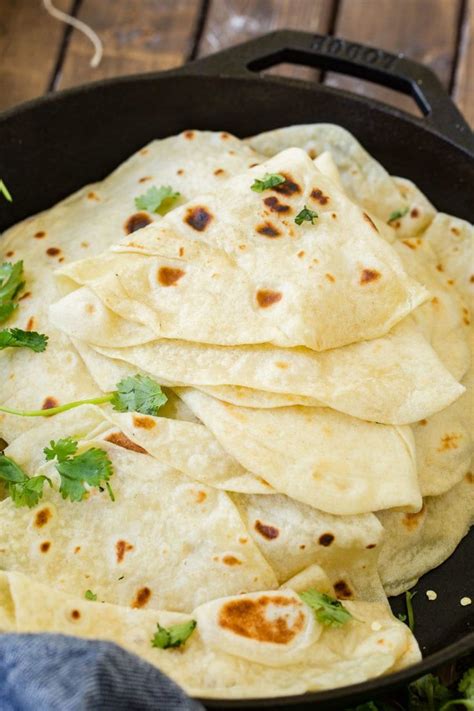 Authentic Homemade Flour Tortillas Oh Sweet Basil Recipe Homemade Flour Tortillas Flour