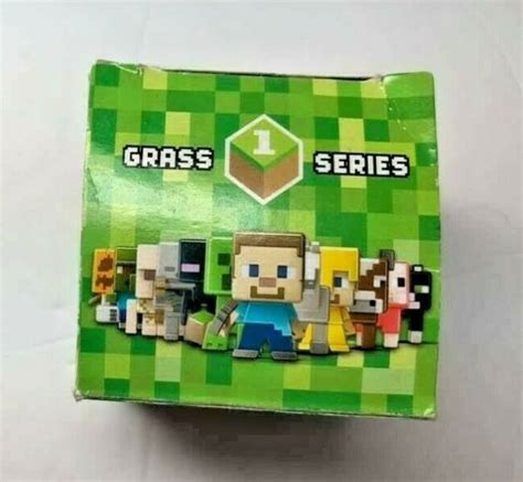 Extremely Rare Dyed Sheep Minecraft Mini Figures Grass Series 1 Iron
