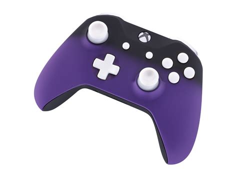 Refurbished Xbox One Custom Controller Purple Shadow And White Edition