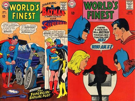 Daves Comic Heroes Blog Batman Meets Supergirl