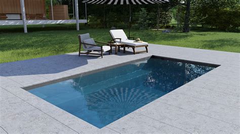 Spa Encastrable SESAME 500 Tilestone Pools One Piece Tiled Pools