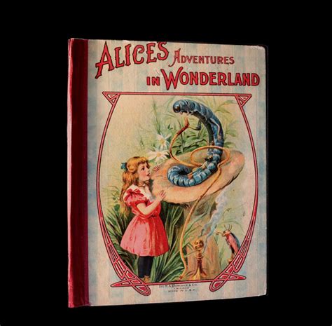 1900 Rare Book Alices Adventures In Wonderland By Lewis Carroll Pub