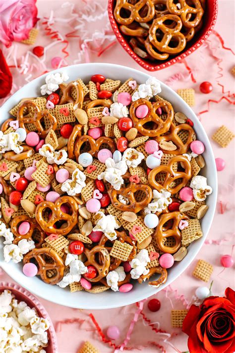 Valentines Day Snack Mix Eat Yourself Skinny
