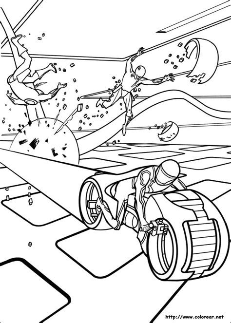 Superzings star team tv tron. Dibujos para colorear de Tron