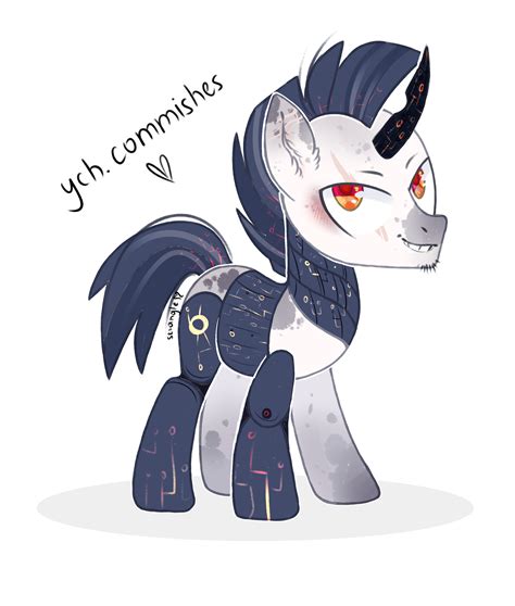 Pony Cyborg From The Abyss Ychcommishes
