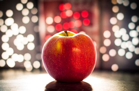 Free Images Apple Bokeh Fruit Flower Food Red Produce Color