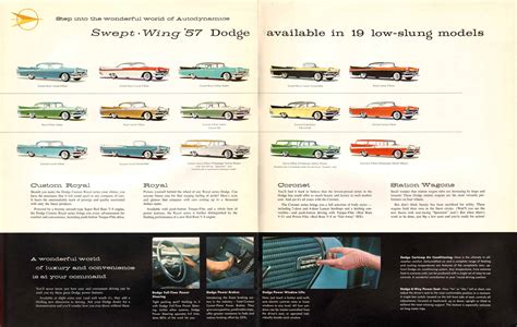1957 Dodge Car Brochure