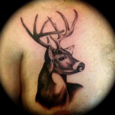 Mark wahlberg, and ben affleck, according to cbs news. White tail Buck Deer Tattoo by Ben Sellman : Tattoos ...
