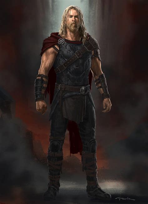 Thor Ragnarok Concept Art Shows Off Thors Roadworn Look Thor 3d