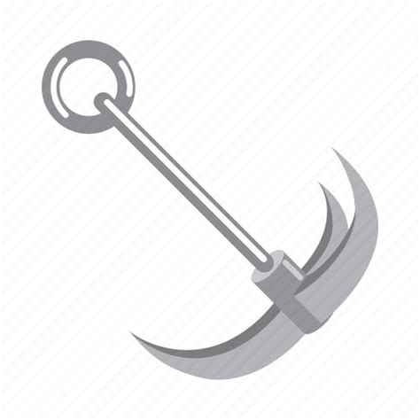 Anchor Climb Equipment Grappling Hook Mountaineering Outfit Icon