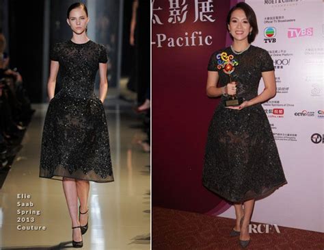 Zhang Ziyi In Elie Saab Couture 56th Asia Pacific Film Festival
