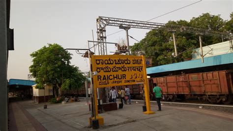 Raichur Railway Station Map Atlas Scr South Central Zone Railway Enquiry