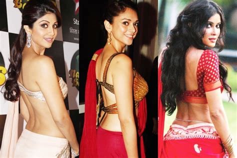 27 Backless Blouse Designs For Raw Sensual Appeal