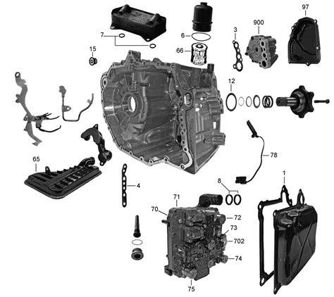 02e Dq250 Direct Shift Gearbox Dsg Transmissions