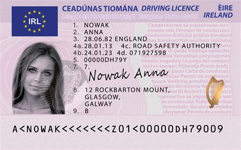 Irish Driving License Fake Id World