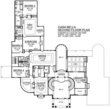 The Casa Bellisima House Plan Mansion Floor Plan Luxu