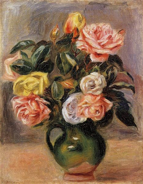 Bouquet Of Roses Pierre Auguste Renoir