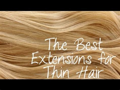 Another picture of best hair extension method for thin hair: The Best Extensions for Thin Hair | Instant Beauty ♡ - YouTube