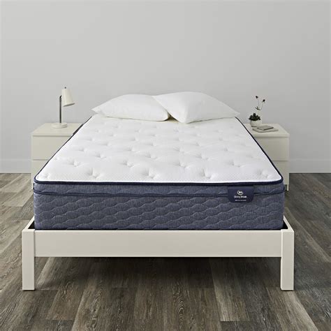 Today, serta is the largest mattress manufacturing brand and proudly serve its products in more than 100 this serta ez queen sized mattress is a fantastic purchase because of its unique never flat. Serta SleepTrue Alverson 13" Plush Pillow Top Mattress ...