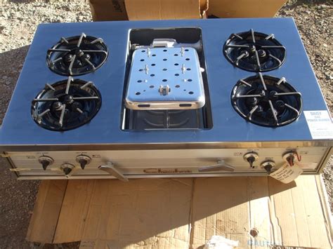 Cooktop chambers electric cooktop features your new chambers cooktop is peratures to. Chambers Stainless 42" Gas Gourmet Cooktop Broiler Griddle ...