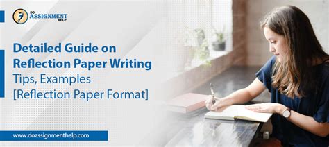 How To Write A Reflection Paper Important Tips Format Example