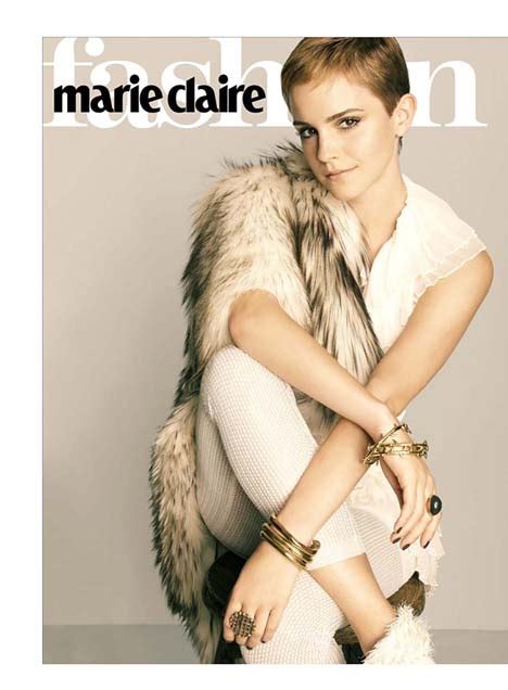 Emma Watson By Tesh For Marie Claire Us