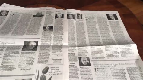 Boston Globe Runs 21 Pages Of Obituaries As Coronavirus Fatalities